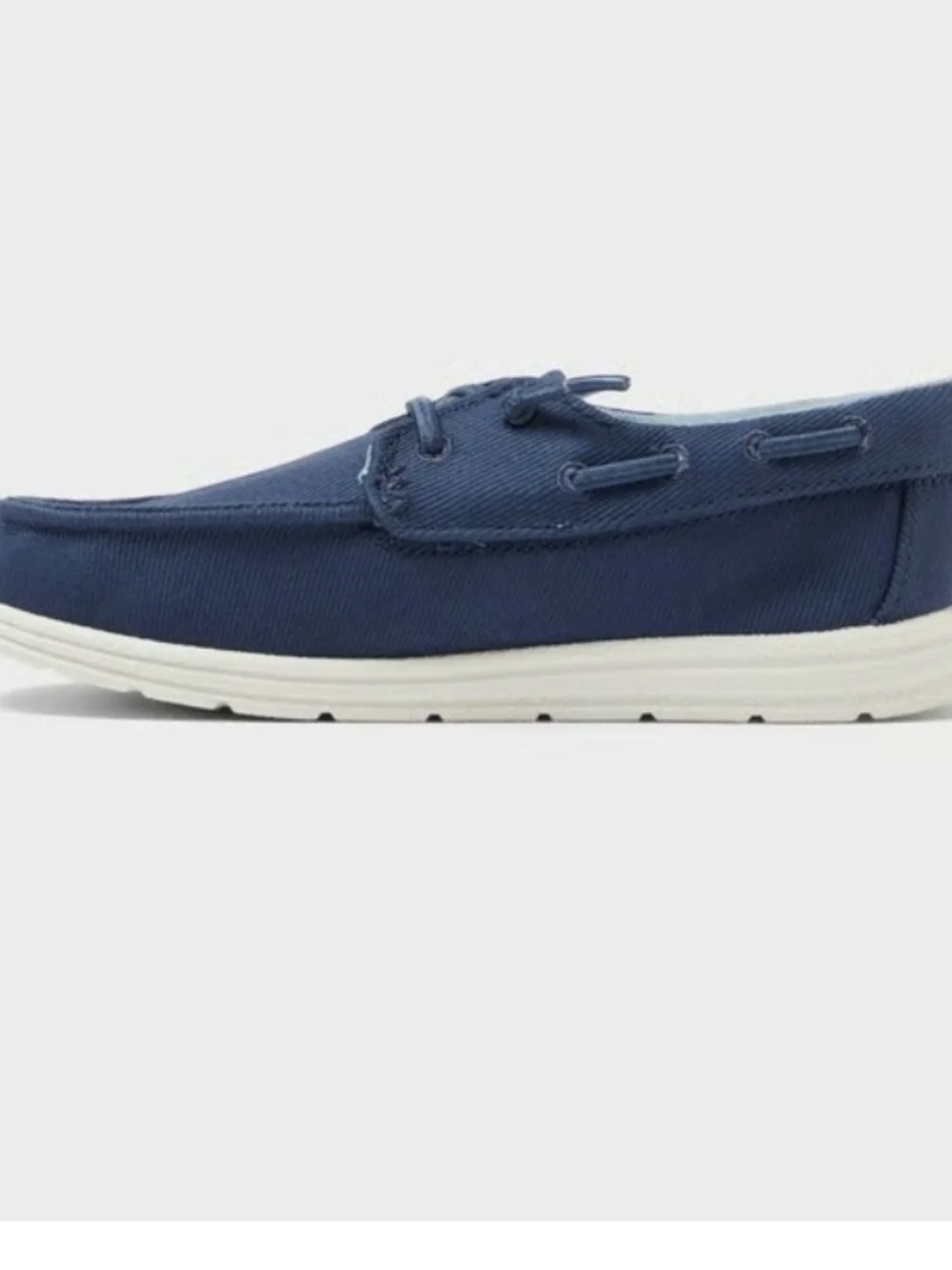 Cat & Jack Boy's Reece Slip On Boat Shoes Blue Size 6
